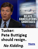 Tucker Carlson says Pete Buttigieg should resign immediately, he is totally unqualified for his position as 'Transportation Secretary', a job he knows nothing about.